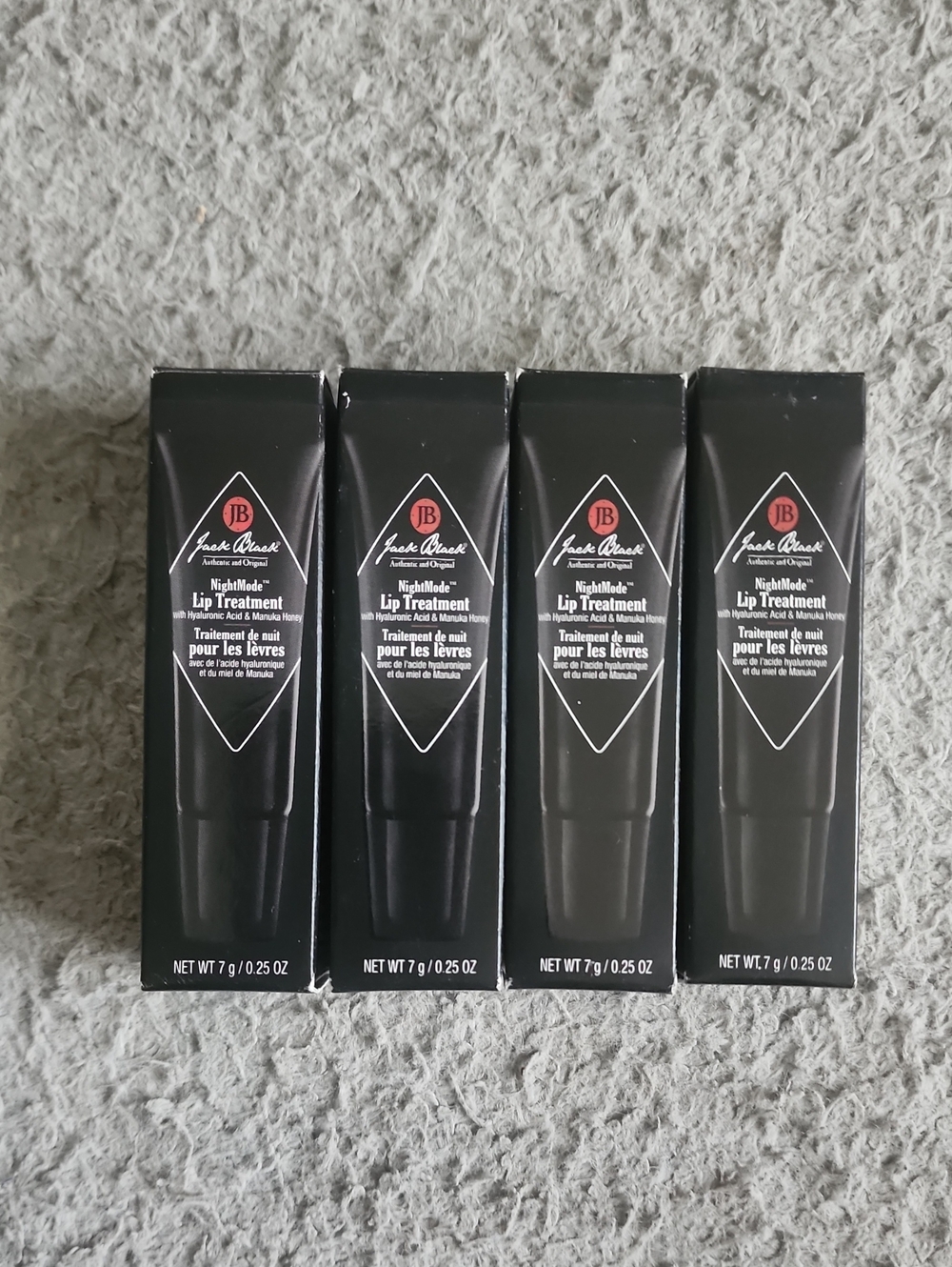 4 new Nighttime Lip Treatment – Black Tubes